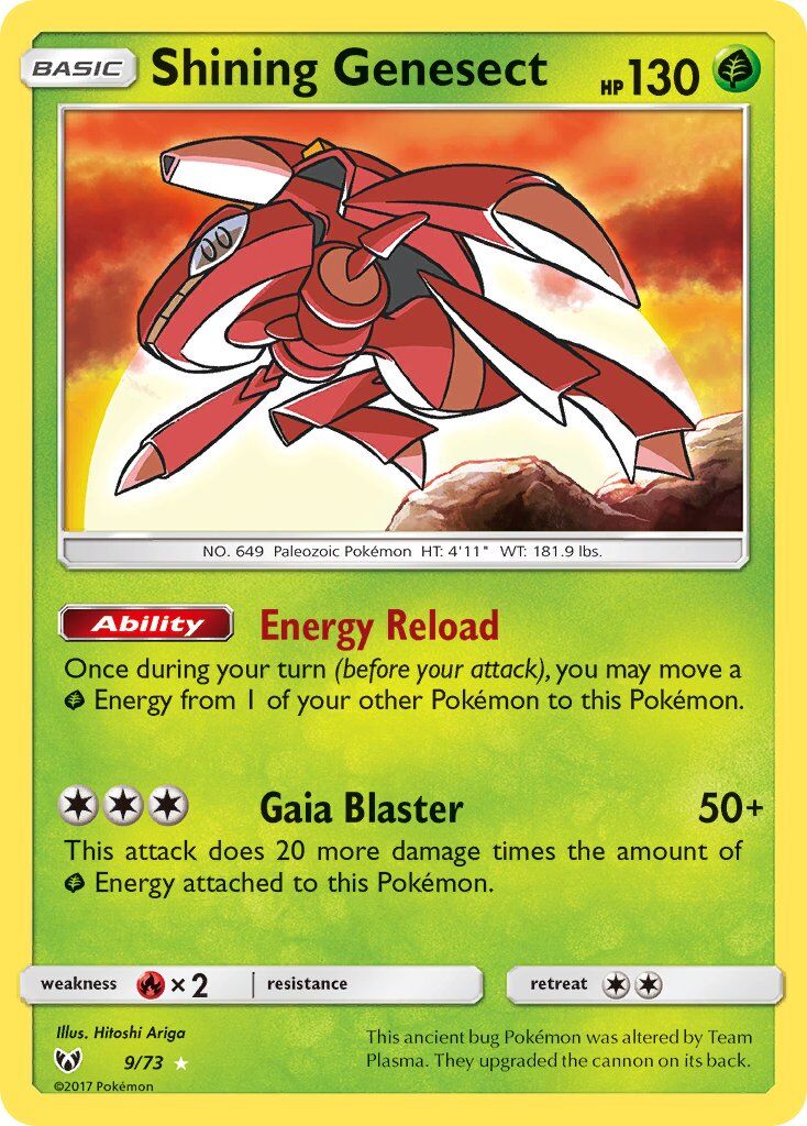 Shining Genesect - 9/73 - EN Shining Genesect - 9/73 - EN