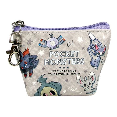 Pokemon Triangle Mini Pouch Colors/Gray Pokemon Triangle Mini Pouch Colors/Gray