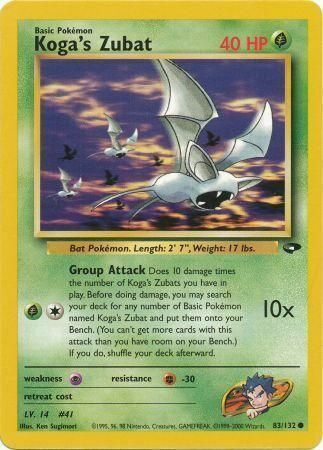 Koga’s Zubat - 83/132 - Unlimited - EN