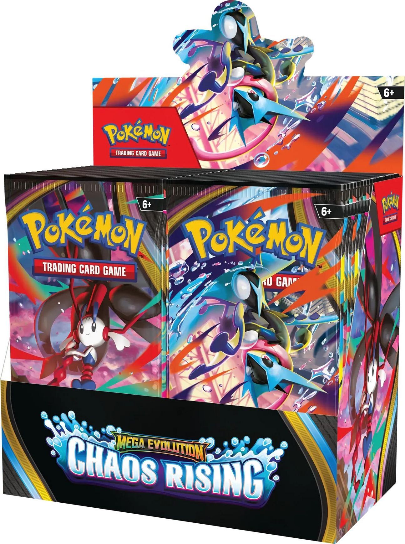 Pokémon TCG: Mega Evolution (ME04) - Chaos Rising Booster Display (36 packs) - EN