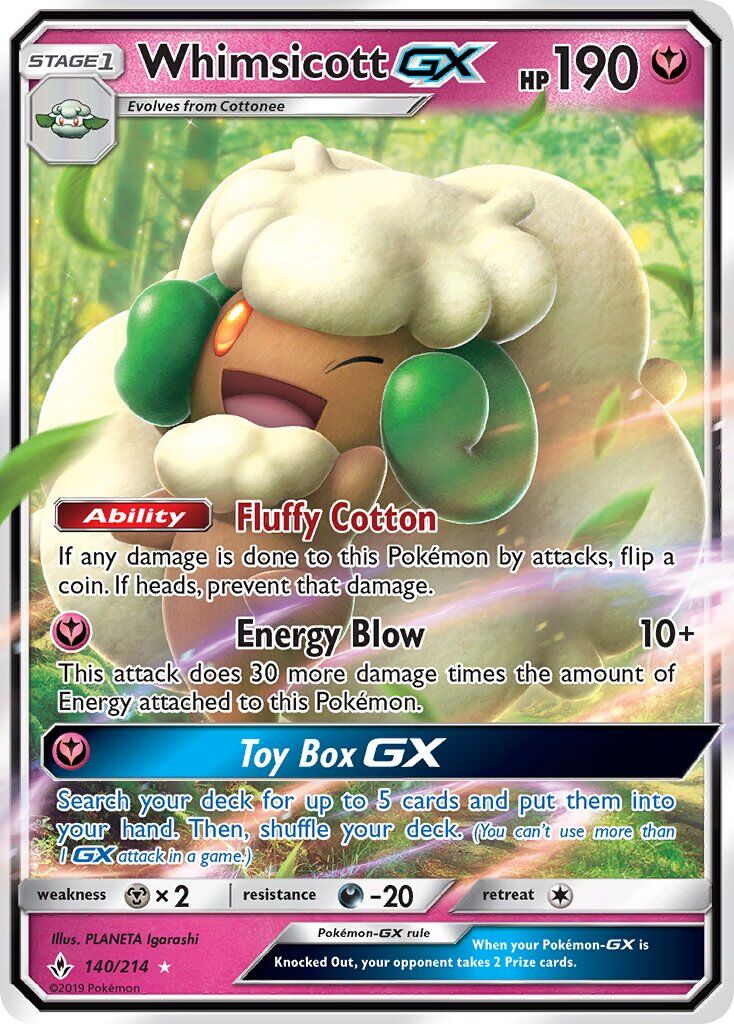 Whimsicott-GX - 140/214 - EN Whimsicott-GX - 140/214 - EN