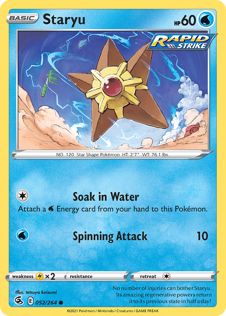 Staryu - 052/264 - EN Staryu - 052/264 - EN