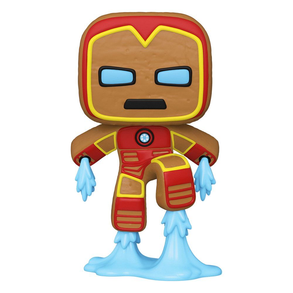 Marvel POP! Vinyl Figur Holiday Iron Man 9 cm