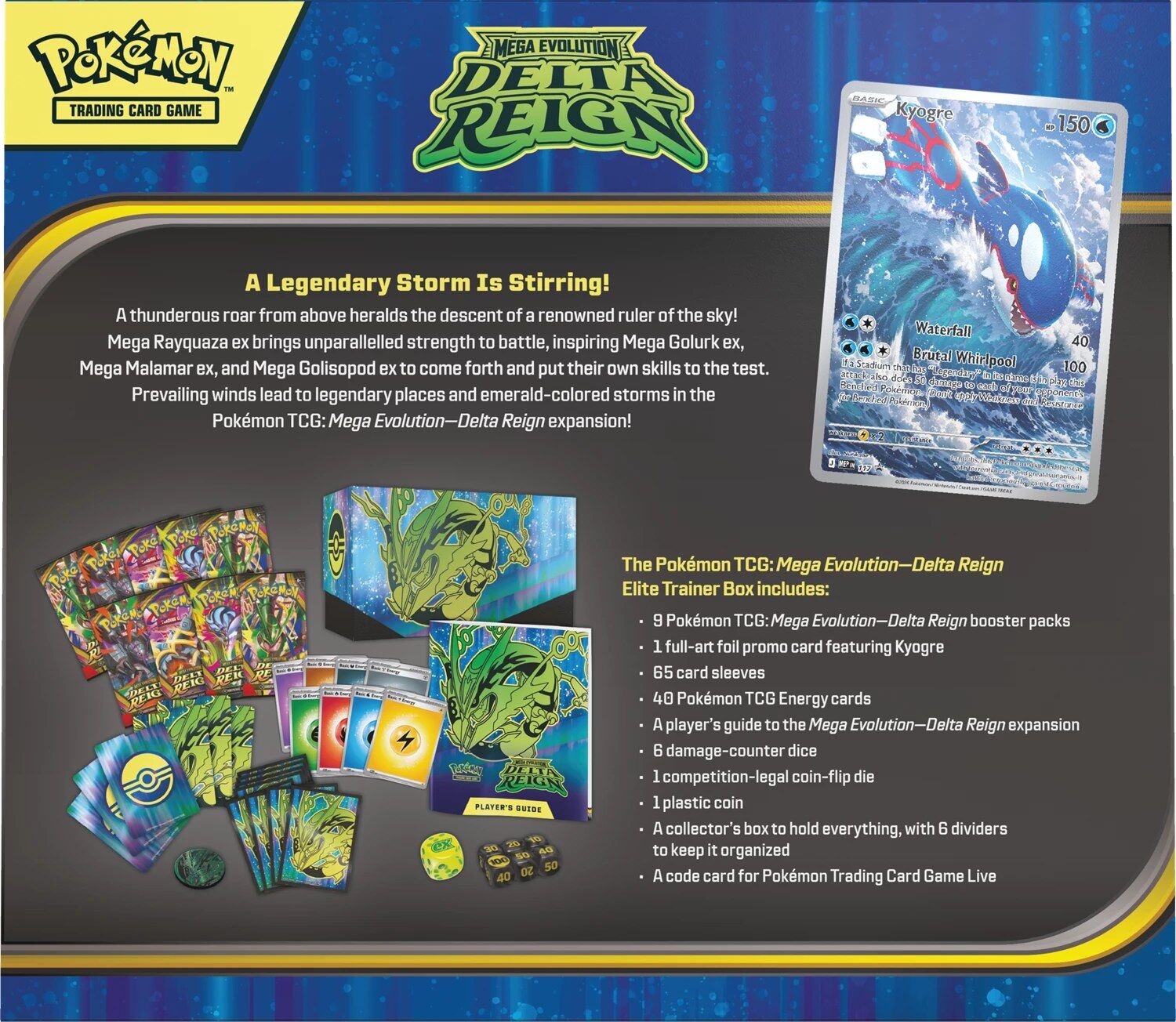Pokémon TCG: ME06 Delta Reign Elite Trainer Box - EN