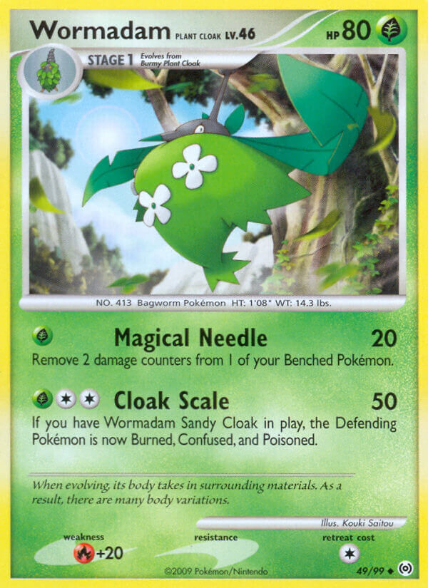 Wormadam Plant Cloak - 49/99 - EN Wormadam Plant Cloak - 49/99 - EN