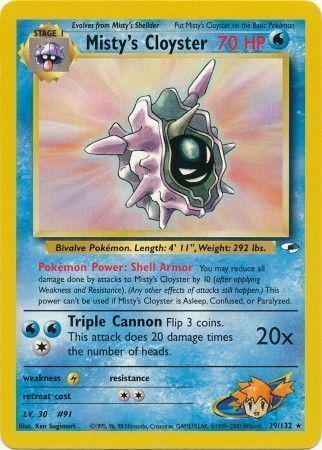Misty’s Cloyster - 29/132 - Unlimited - EN