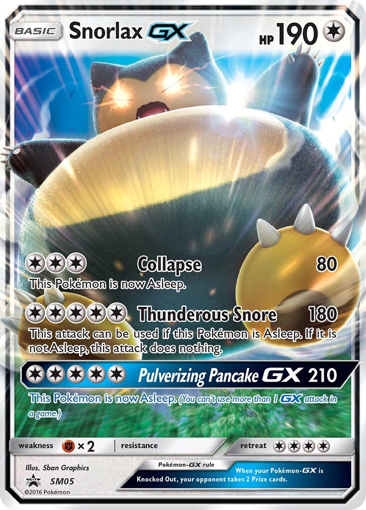 Snorlax-GX - SM05/SM05 - EN Snorlax-GX - SM05/SM05 - EN
