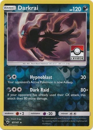 Darkrai 87/147 - Pokémon TCG