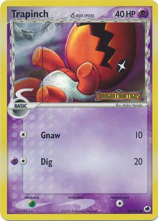 Trapinch - 68/101 - Reverse Holo - EN