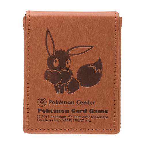 Pokemon Center 2017 - Eevee Collection Colorful Campaign Leather Deck Box