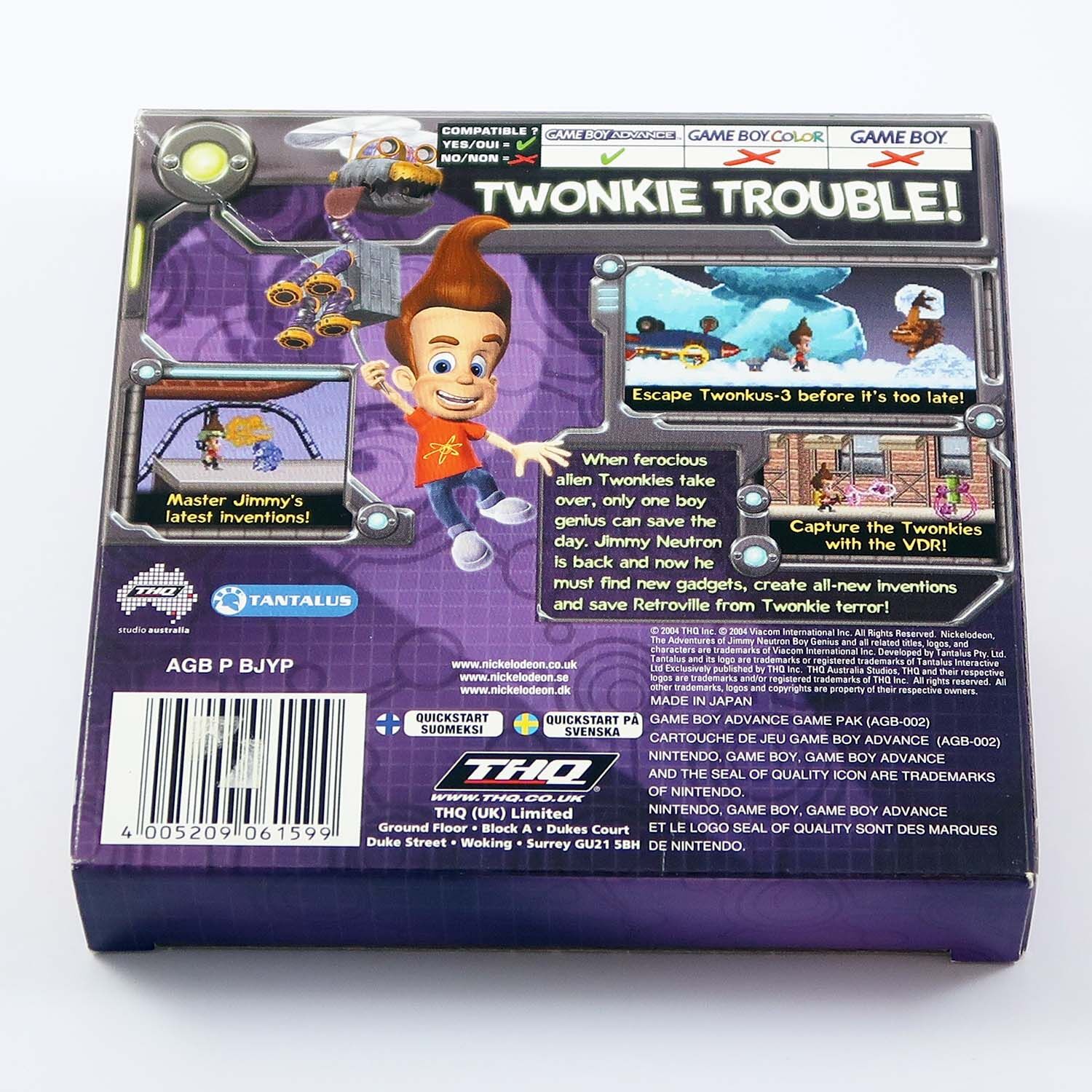Jimmy Neutron Return of the Twonkies - GBA