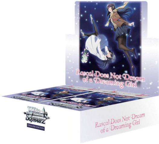 rascal-does-not-dream-of-a-dreaming-girl-booster-display-weiss-schwarz-tcg-en Rascal Does Not Dream of a Dreaming Girl Booster Display - Weiss Schwarz TCG - EN