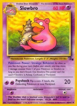 Slowbro - 43/62 - Unlimited - EN Slowbro - 43/62 - Unlimited - EN