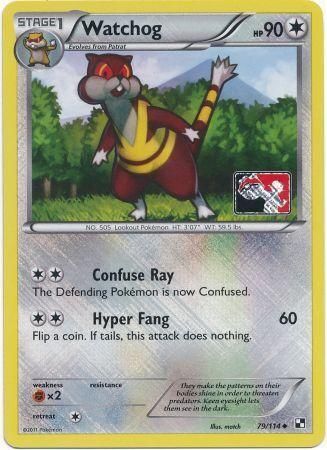 watchog-79-114-pokemon-tcg-league-promo-near-mint Watchog - 79/114 - Pokémon TCG - League Promo - Near Mint