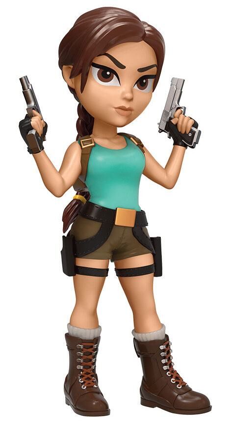 Tomb Raider Rock Candy Vinyl Figur Lara Croft 13 cm