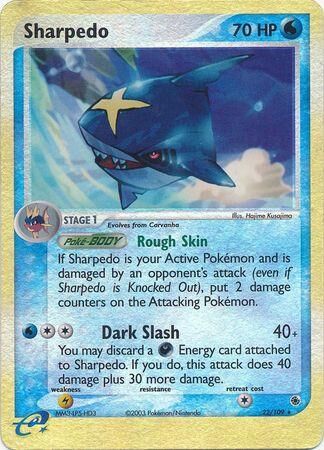Sharpedo - 22/109 - Reverse Holo - EN Sharpedo - 22/109 - Reverse Holo - EN