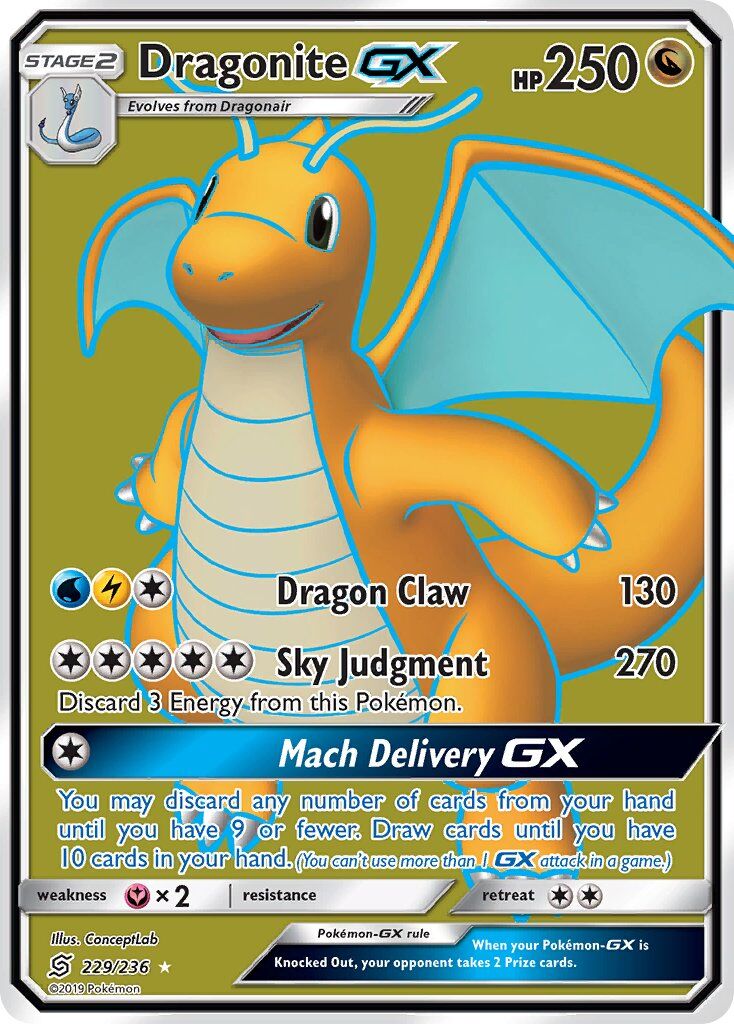 Dragonite-GX - 229/236 - EN Dragonite-GX - 229/236 - EN
