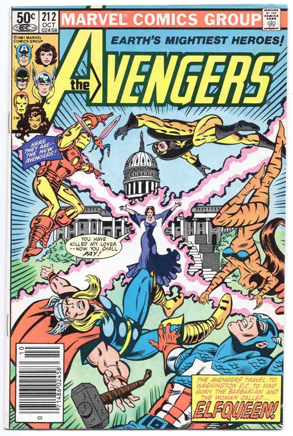 Avengers #212