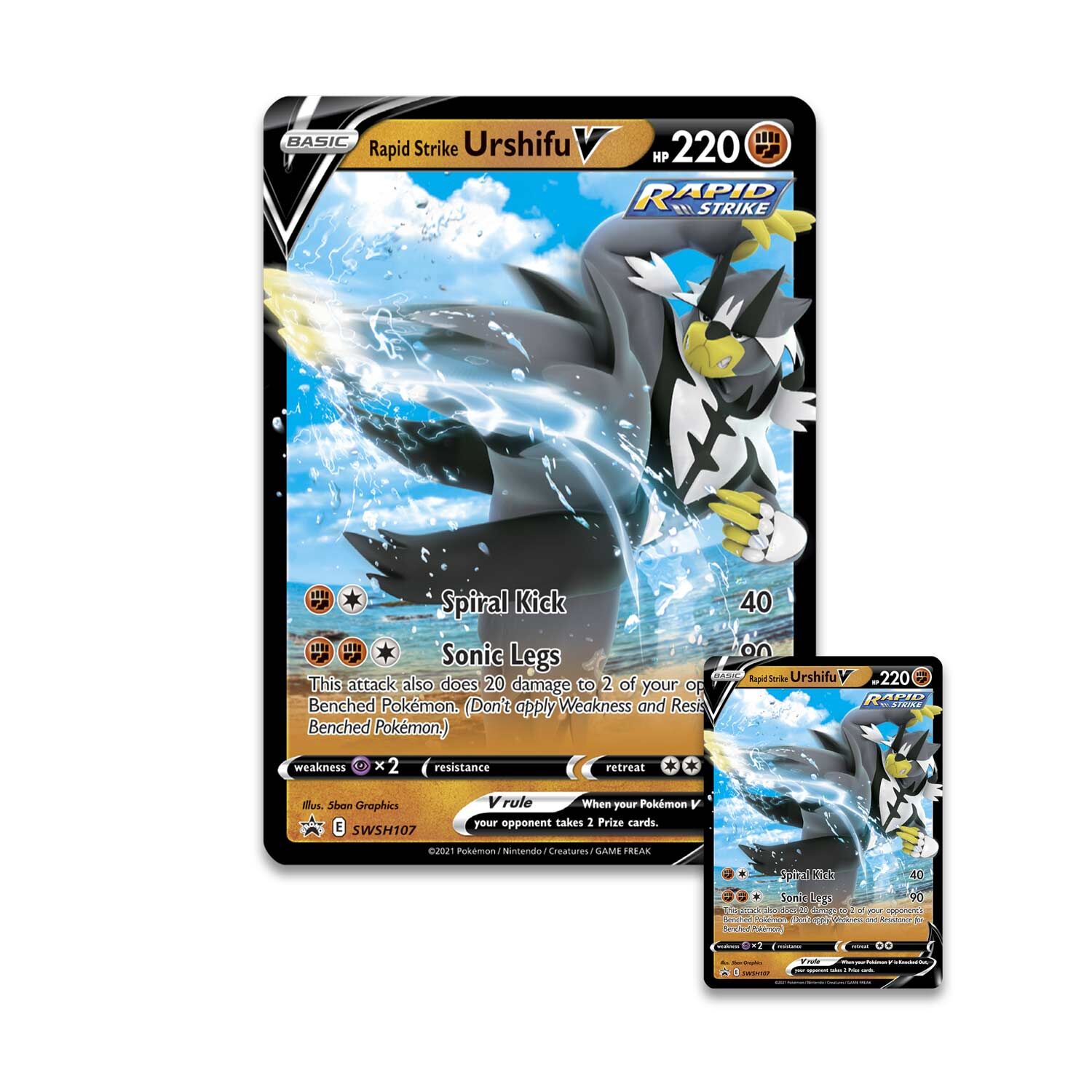 Pokémon Rapid Strike Urshifu V Collection Box - EN