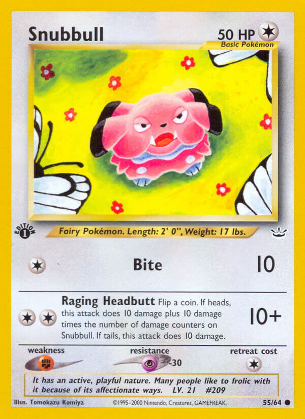 Snubbull - 55/66 - 1st Edition - EN