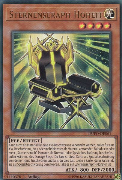 Sternenseraph Hoheit - Yu-Gi-Oh!