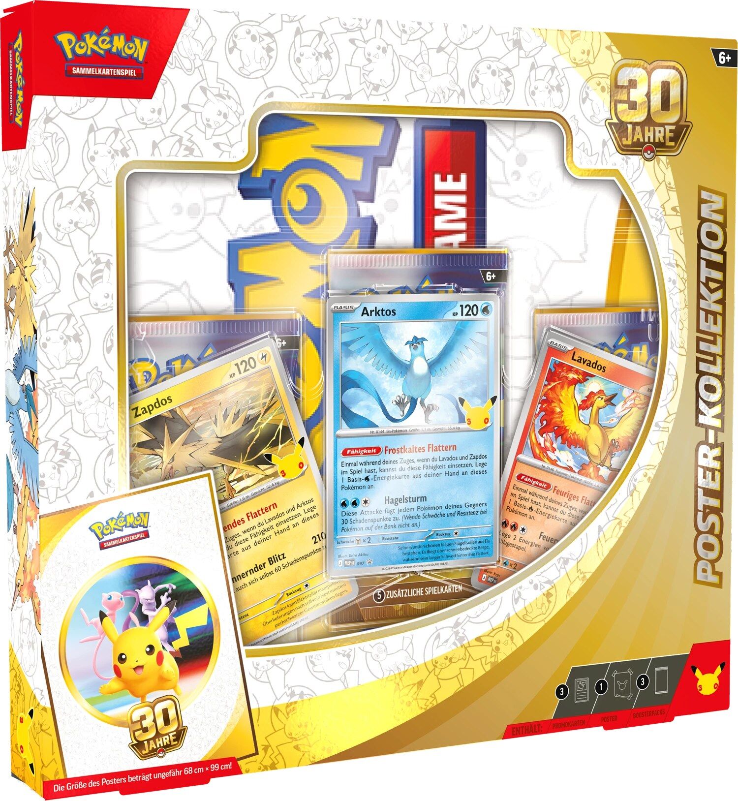 Pokémon TCG: 30 Jahre - Poster-Kollektion - DE