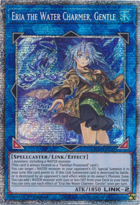 Eria, die Wasserverzaubererin in sanft - ETCO-DE055 - Starlight Rare - 1. Auflage