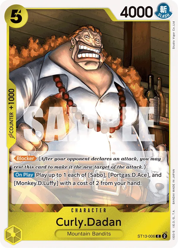 Curly.Dadan - ST13-006 Curly.Dadan - ST13-006