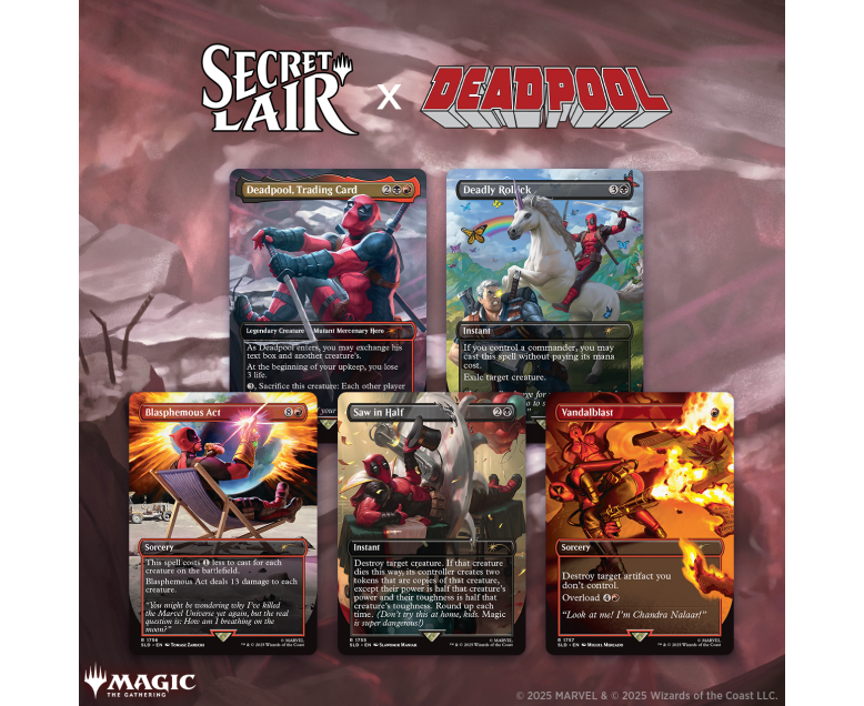 Secret Lair x Marvel 5 Nonfoil - Magic the Gathering - EN Secret Lair x Marvel 5 Nonfoil - Magic the Gathering - EN