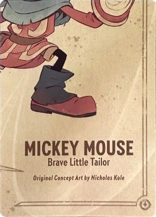 Mickey Mouse - Brave Little Tailor Puzzle Insert (Bottom Right) - - EN Mickey Mouse - Brave Little Tailor Puzzle Insert (Bottom Right) - - EN