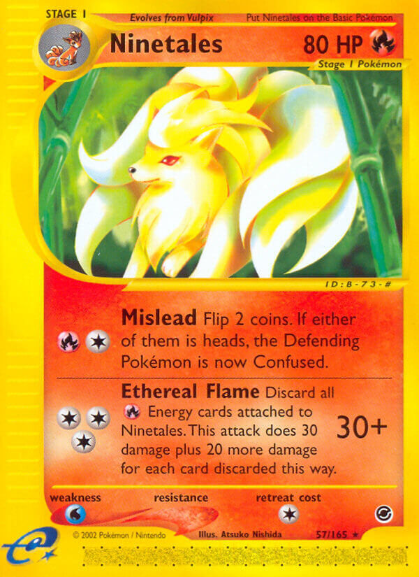 Ninetales - 57/165 - EN Ninetales - 57/165 - EN