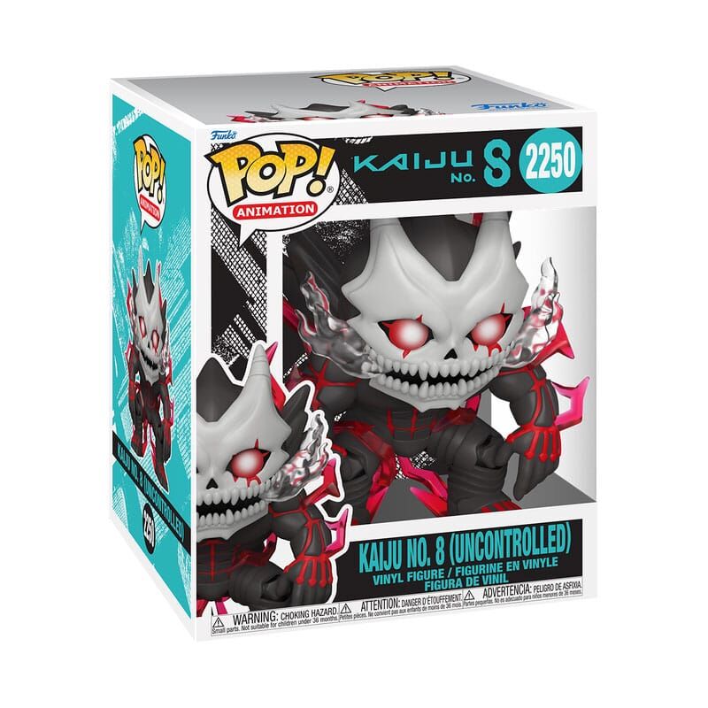 Kaiju No8 Super Sized POP! #2250 Vinyl Figur Kaiju No8(Uncontrolled) 15 cm