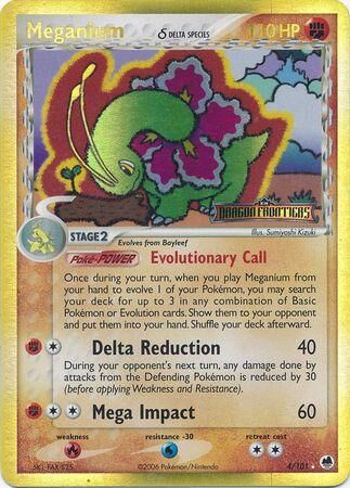Meganium - 4/101 - Reverse Holo - EN Meganium - 4/101 - Reverse Holo - EN