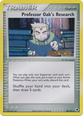 Professor Oak’s Research - 80/101 - Reverse Holo - EN Professor Oak’s Research - 80/101 - Reverse Holo - EN
