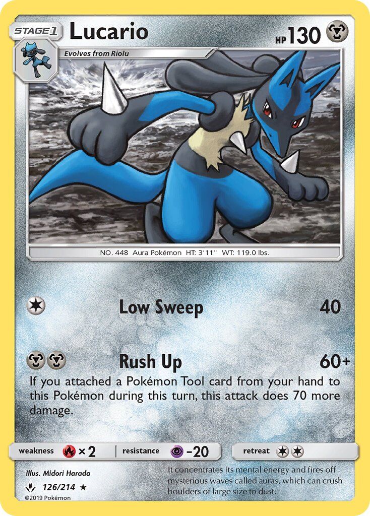 Lucario - 126/214 - EN Lucario - 126/214 - EN