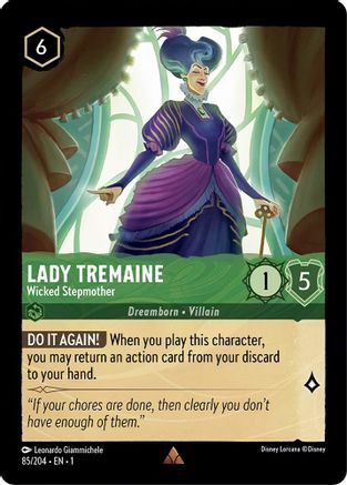 Lady Tremaine - Wicked Stepmother - 85/204 - EN