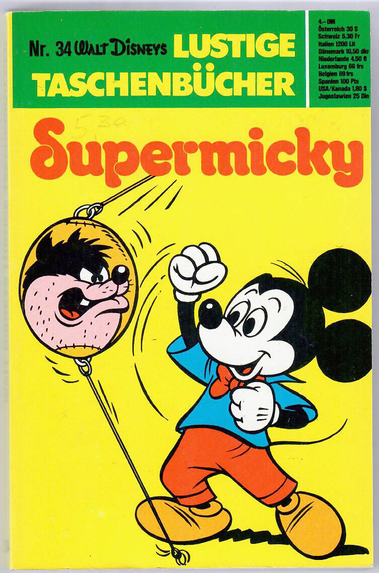 lustiges_taschenbuch_34 Walt Disneys Lustige Taschenbücher LTB #34