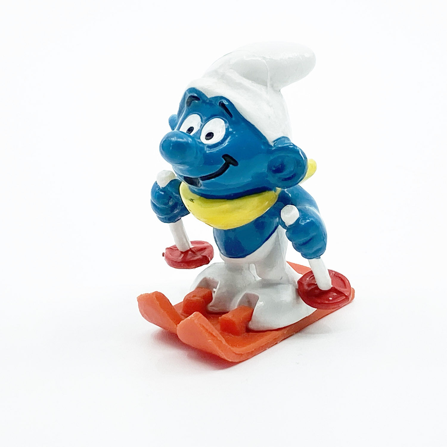 a1-040 Skiläufer Schlumpf PVC Figur