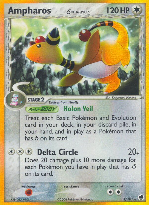 Ampharos - 1/101 - EN Ampharos - 1/101 - EN