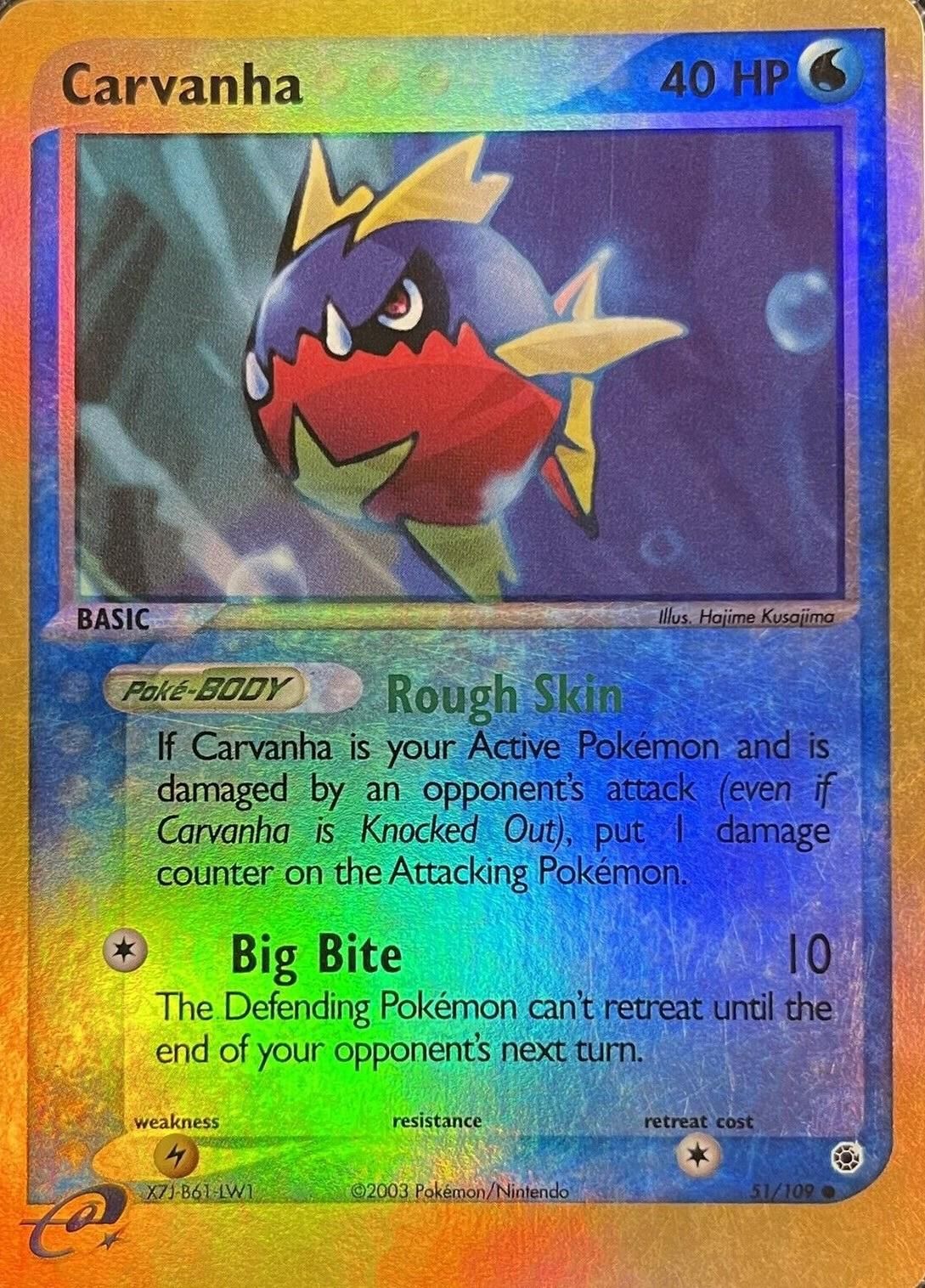 Carvanha - 51/109 - Reverse Holo - EN Carvanha - 51/109 - Reverse Holo - EN