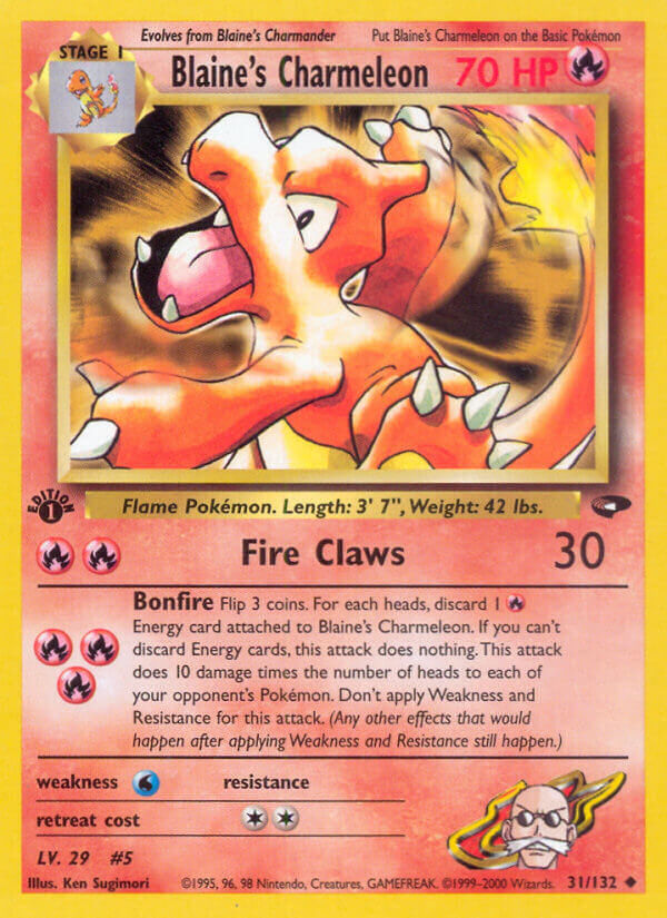 Blaine’s Charmeleon - 31/132 - EN