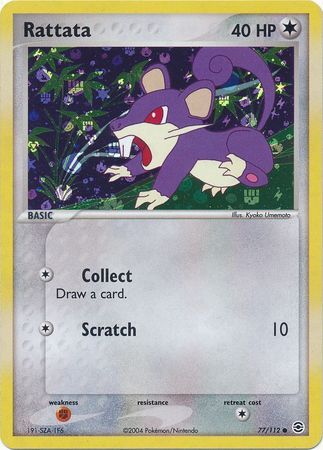Rattata - 77/112 - Reverse Holo - EN