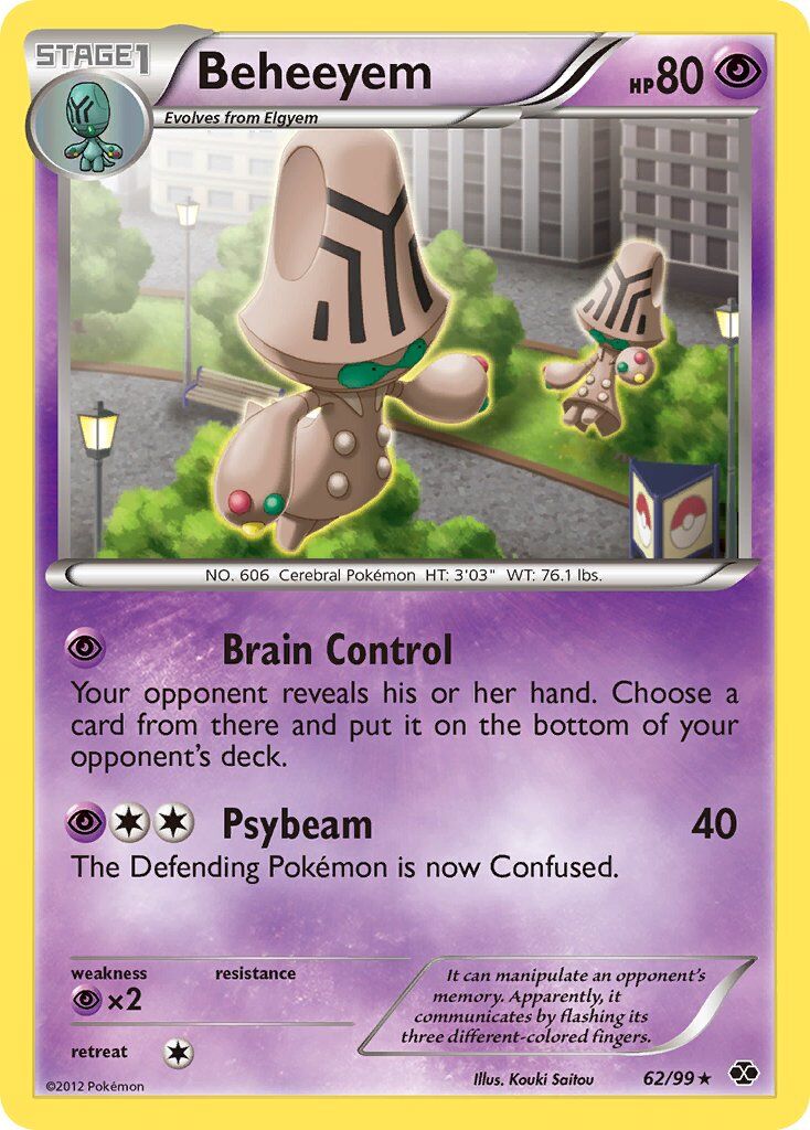 Beheeyem - 62/99 - EN