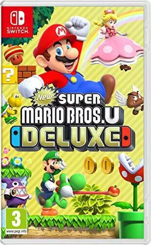 New Super Mario Bros U Deluxe - NEW Sealed - Nintendo Switch - UK New Super Mario Bros U Deluxe - NEW Sealed - Nintendo Switch - UK