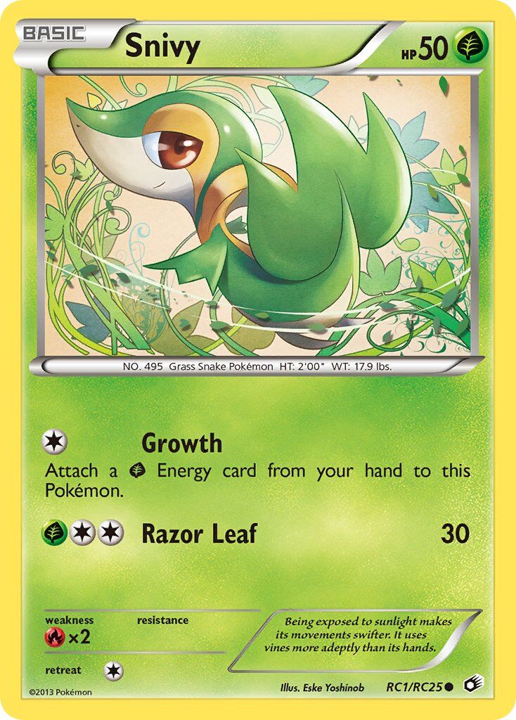 Snivy - RC1/RC25 - EN