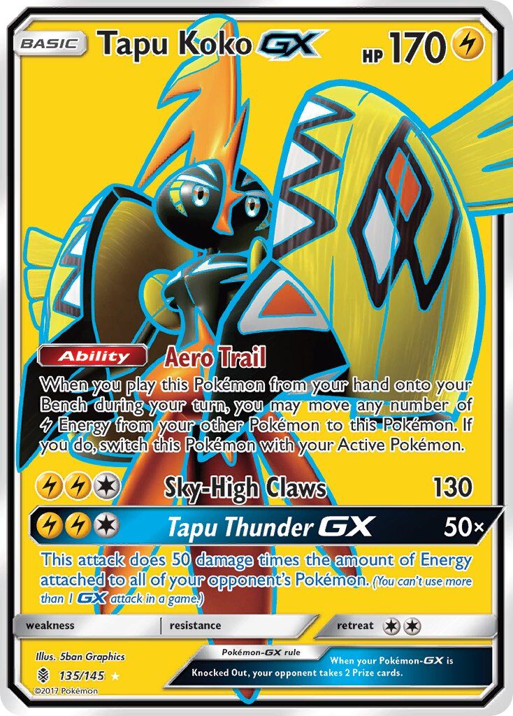 Tapu Koko-GX - 135/145 - EN Tapu Koko-GX - 135/145 - EN