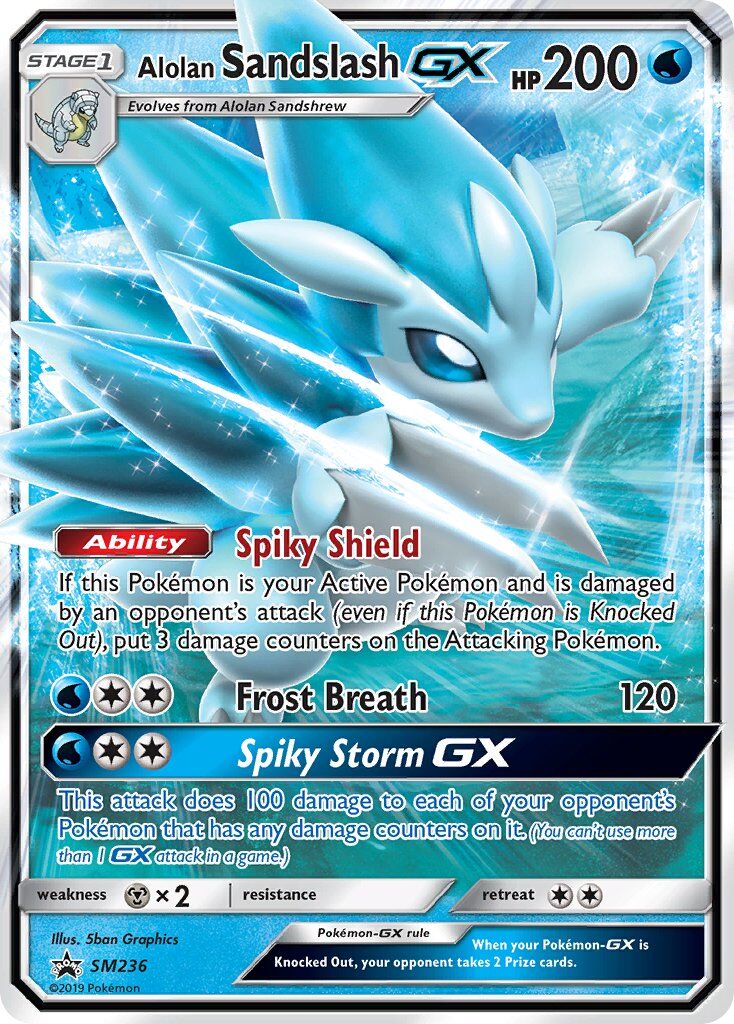 Alolan Sandslash-GX - SM236/SM236 - EN Alolan Sandslash-GX - SM236/SM236 - EN