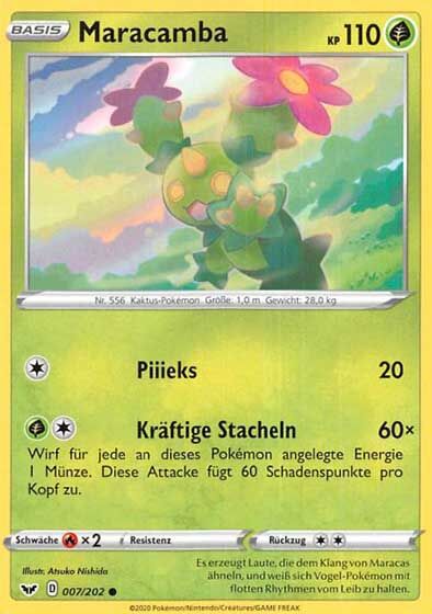 Maracamba 007/202 - Pokémon TCG