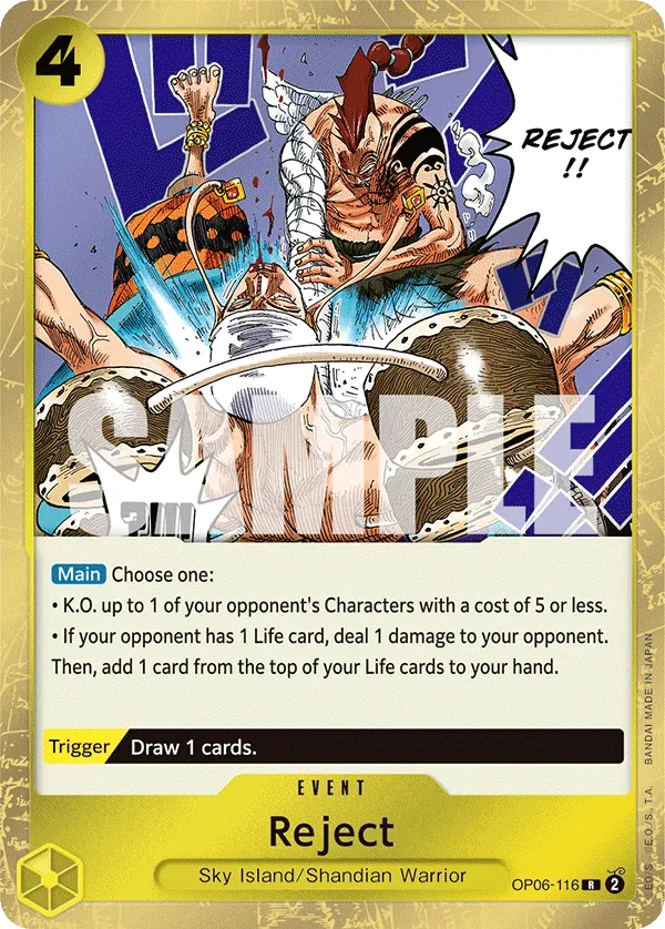 Reject - OP06-116