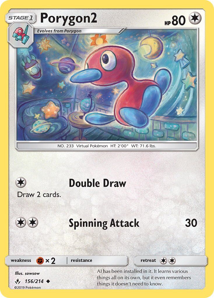 Porygon2 - 156/214 - EN Porygon2 - 156/214 - EN